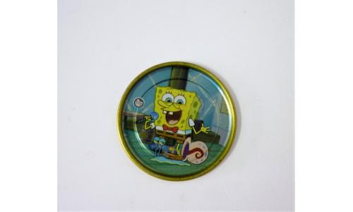 Elma Chips 2004 Tazo Titanium Bob Esponja n�20 e Gary